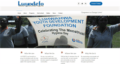 Desktop Screenshot of luyodefo-ug.org