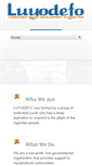 Mobile Screenshot of luyodefo-ug.org
